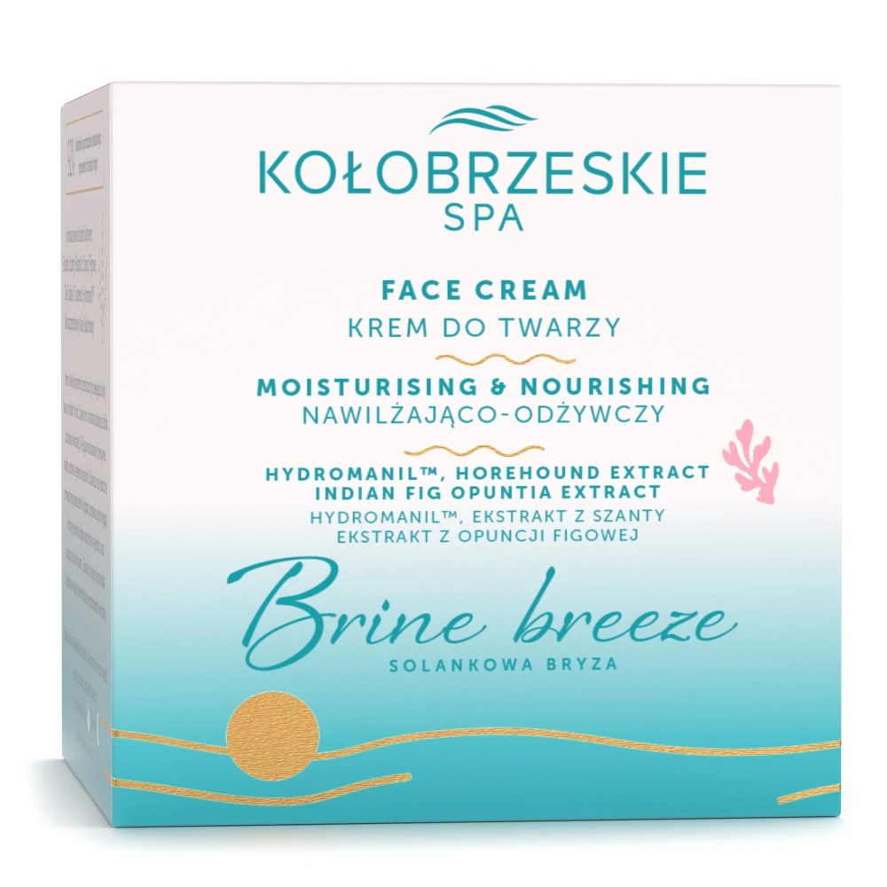 Krem do twarzy nawilżająco - odżywczy na dzień i na noc 50ml Kołobrzeskie Spa (285)