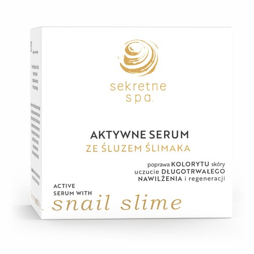 Aktywne serum ze śluzem ślimaka 50 ml Sekretne Spa (469)