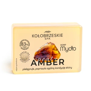 Mydło borowinowe ekstrakt z bursztynu 100 g Kołobrzeskie Spa (1206)