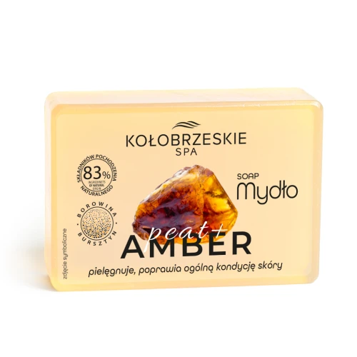 Mydło borowinowe ekstrakt z bursztynu 100 g Kołobrzeskie Spa (1206)