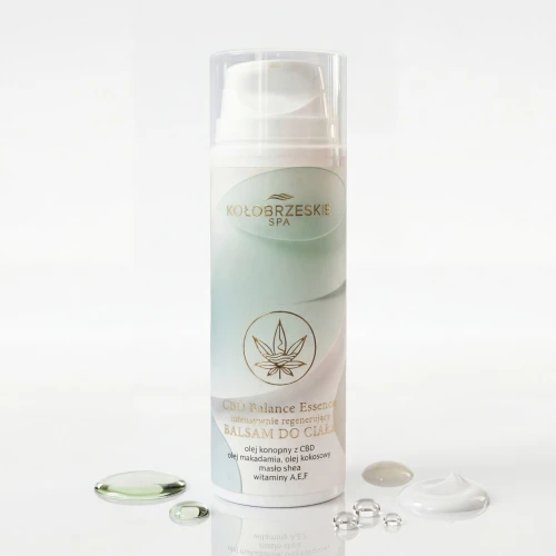 CBD Balsam do ciała z olejem konponym  KołobrzeskieSpa 150 ml (3880)